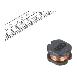 Inductor SMD 82uH 2.8Ω 40-125°C 3.1x3.5x2.1mm | Electronic-mag.ro | Componente Electronice