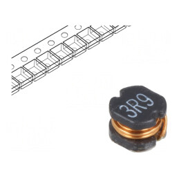 Inductor SMD 3.9uH 2A