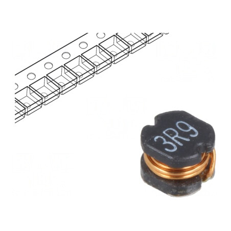 Inductor SMD 3.9uH 2A | Electronic-mag.ro | Componente Electronice
