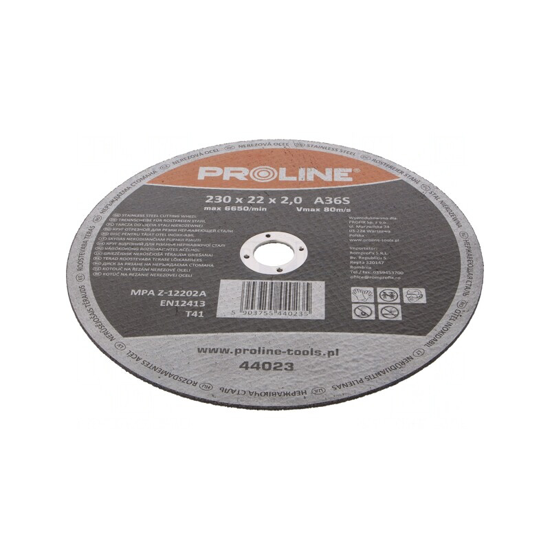 Disc de tăiere 230mm 22mm 2mm | Electronic-mag.ro | Componente Electronice