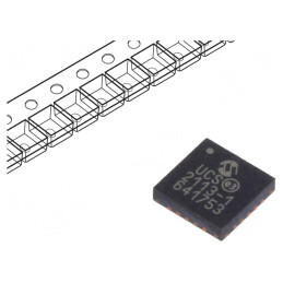 Controler USB I2C/SMBus 2.0 cu 2 Porturi QFN20 | Electronic-mag.ro | Componente Electronice