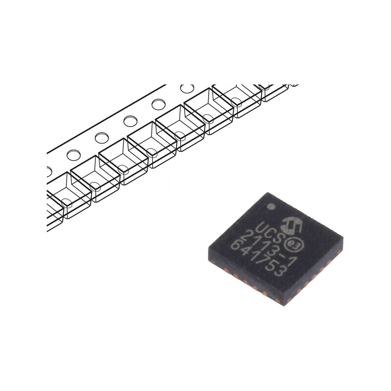Controler USB I2C/SMBus 2.0 cu 2 Porturi QFN20 | Electronic-mag.ro | Componente Electronice