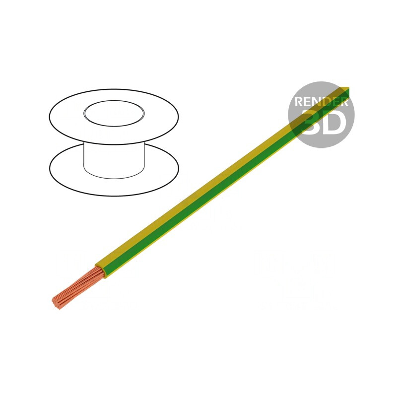 Cablu Electric Cu Silicon Verde-Galben 1x0,75mm2 | Electronic-mag.ro | Componente Electronice Cablu Electric Cu Silicon Verde-Galben 1x0,75mm2 | Electronic-mag.ro | Componente Electronice