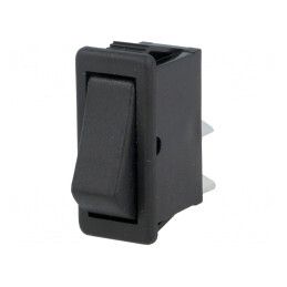 Rocker Switch ON-OFF 16A 250V Negru | Electronic-mag.ro | Componente Electronice