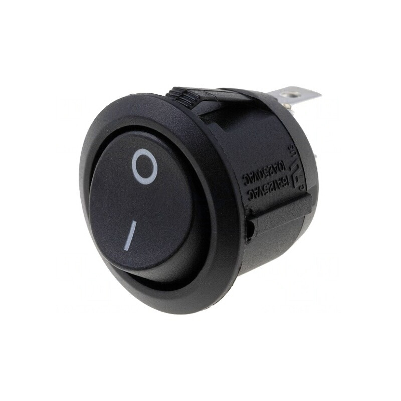 Buton Rocker SPST ON-OFF 10A 250VAC Negru | Electronic-mag.ro | Componente Electronice Buton Rocker SPST ON-OFF 10A 250VAC Negru | Electronic-mag.ro | Componente Electronice