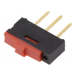 Comutator Glisant SPDT 0.5A 12V DC ON-ON THT | Electronic-mag.ro | Componente Electronice