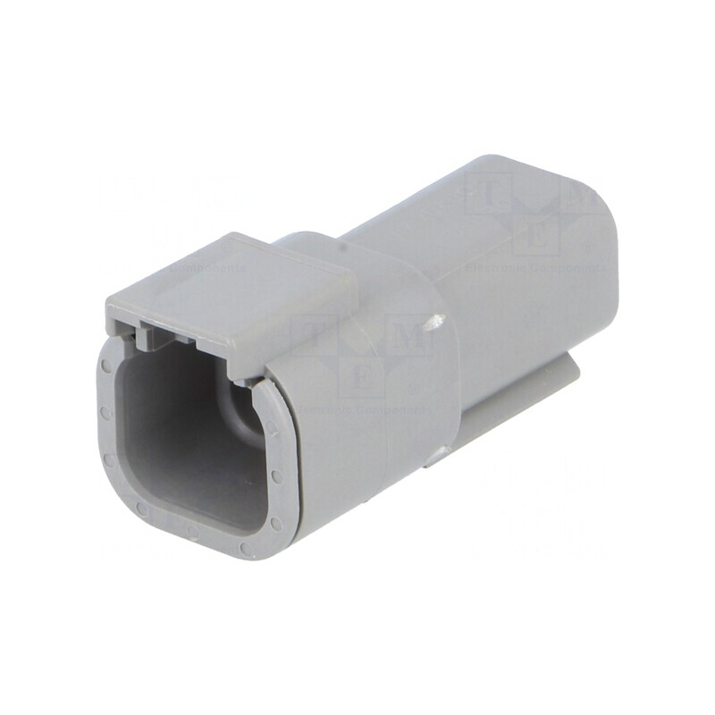 Conector cablu-cablu DTM 4 pini gri IP68 | Electronic-mag.ro | Componente Electronice Conector cablu-cablu DTM 4 pini gri IP68 | Electronic-mag.ro | Componente Electronice