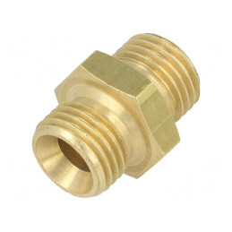 Racord Bilateral Alamă 1/4" | Electronic-mag.ro | Componente Electronice