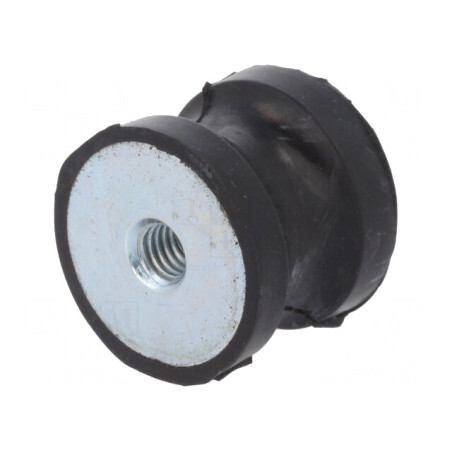 Atenuator de Vibrații M6 25mm Gaură 20mm Lungime 6mm | Electronic-mag.ro | Componente Electronice