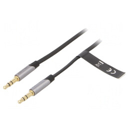 Cablu Jack 3,5mm Aurit 1m | Electronic-mag.ro | Componente Electronice