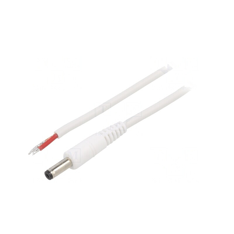 Cablu Alimentare Alb 0.5m 1x1mm2 DC 4.8/1.7 | Electronic-mag.ro | Componente Electronice Cablu Alimentare Alb 0.5m 1x1mm2 DC 4.8/1.7 | Electronic-mag.ro | Componente Electronice