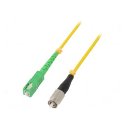 Patch Cord Fibră Optică FC/UPC-SC/APC 5m 9/125um | Electronic-mag.ro | Componente Electronice