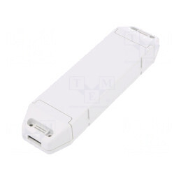 Carcasă Alimentator ABS Gri 44x163x24mm | Electronic-mag.ro | Componente Electronice