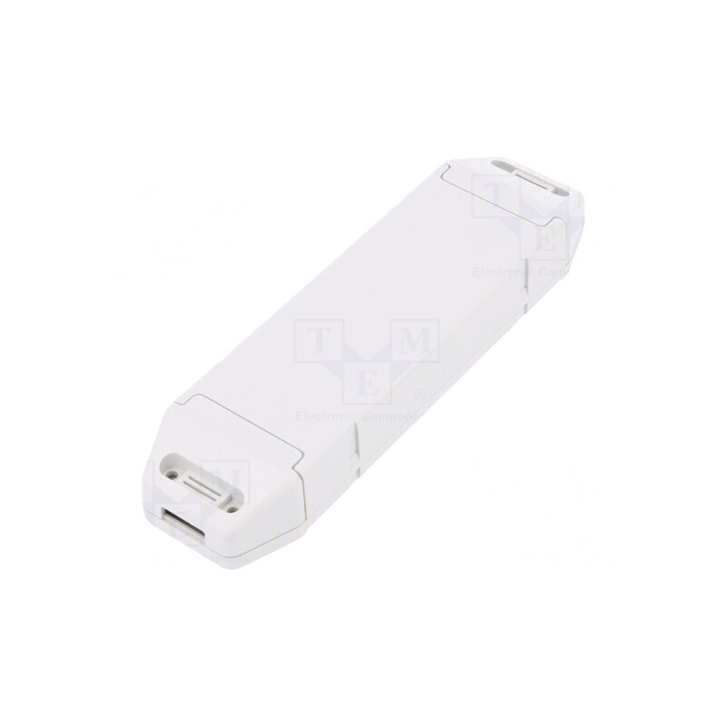 Carcasă Alimentator ABS Gri 44x163x24mm | Electronic-mag.ro | Componente Electronice