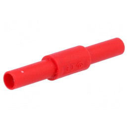 Adaptor Izolat 36A Roșu Contacte Alamă | Electronic-mag.ro | Componente Electronice