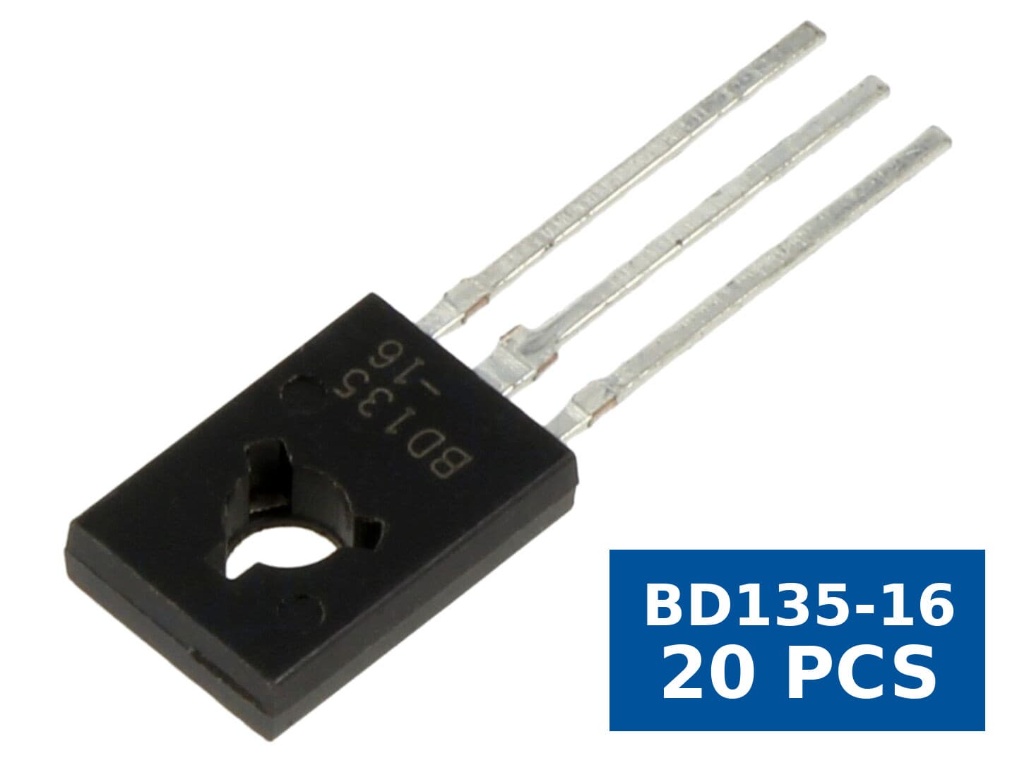 Tranzistor NPN TO126 1,5 A 45 V - LUGUANG ELECTRONIC, Luguang Electronic BD135-16, set 20 buc