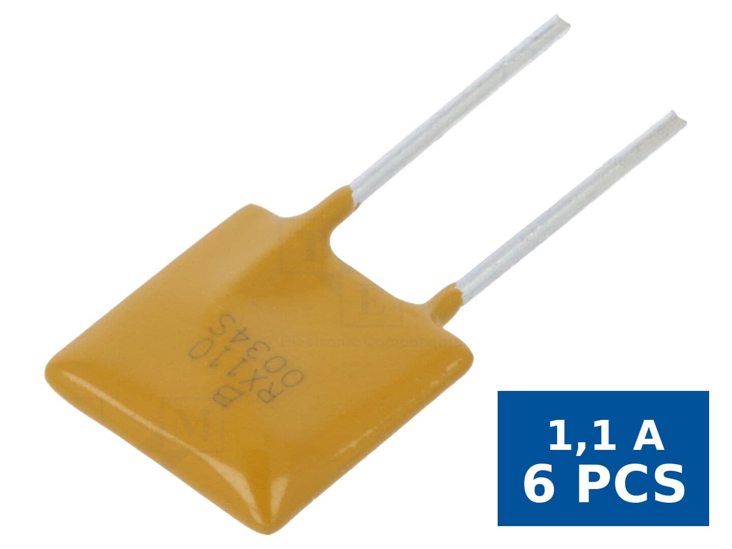 Siguranță fuzibilă Bourns MF-RX110/72-0, 1,1 A, set 6 buc