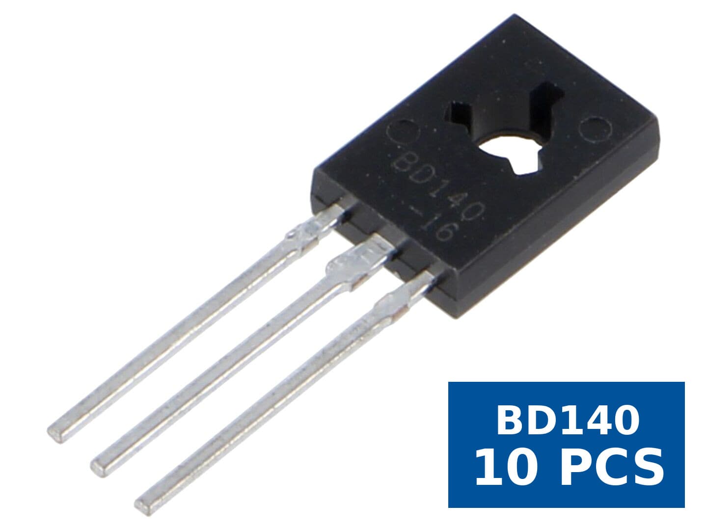 Tranzistor PNP bipolar 80 V 1 A TO126 LUGUANG ELECTRONIC, Luguang Electronic BD140, set 10 buc