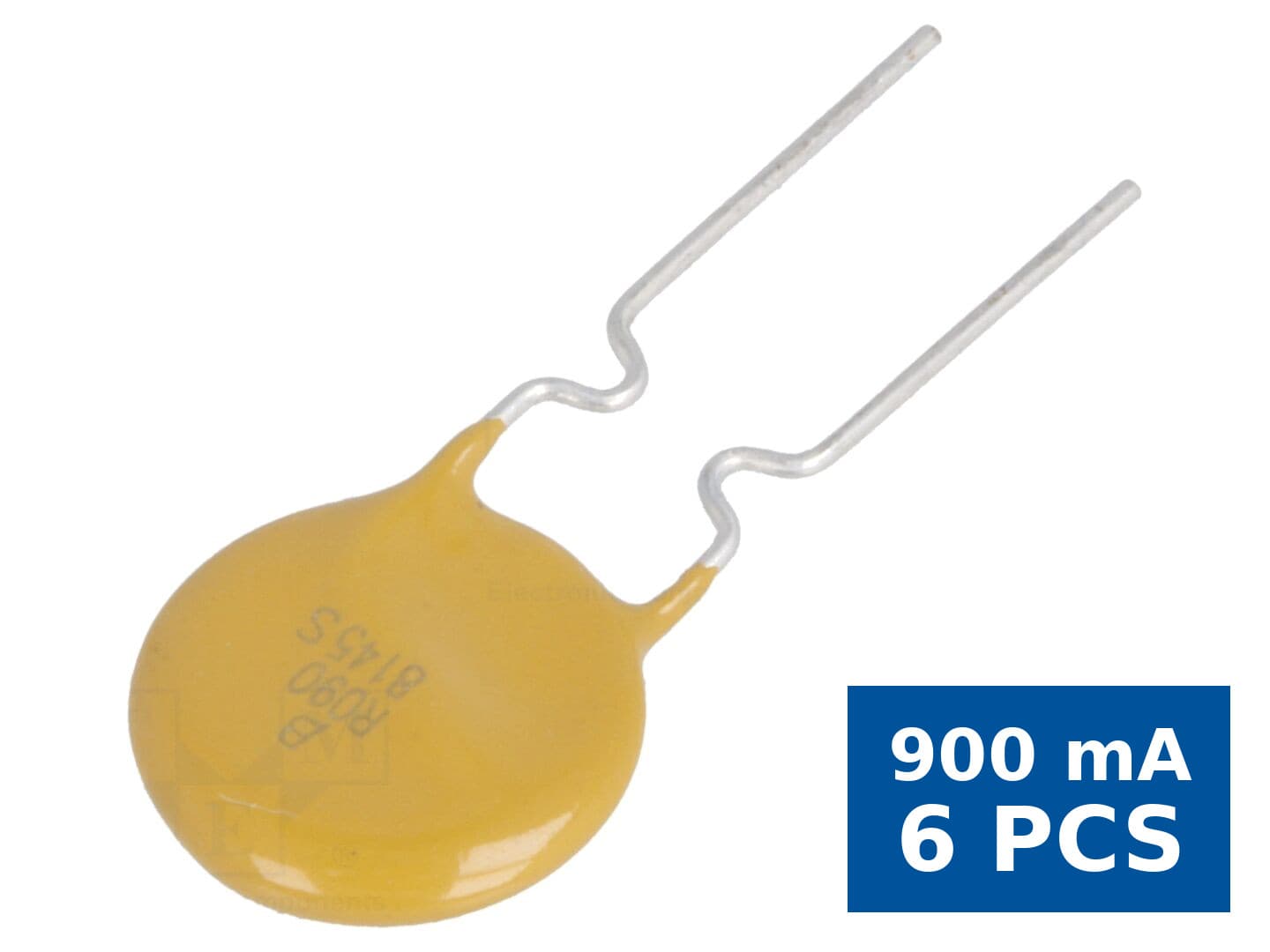 Siguranță fuzibilă Ø11,7 mm Bourns MF-R090, 900 mA, set 6 buc