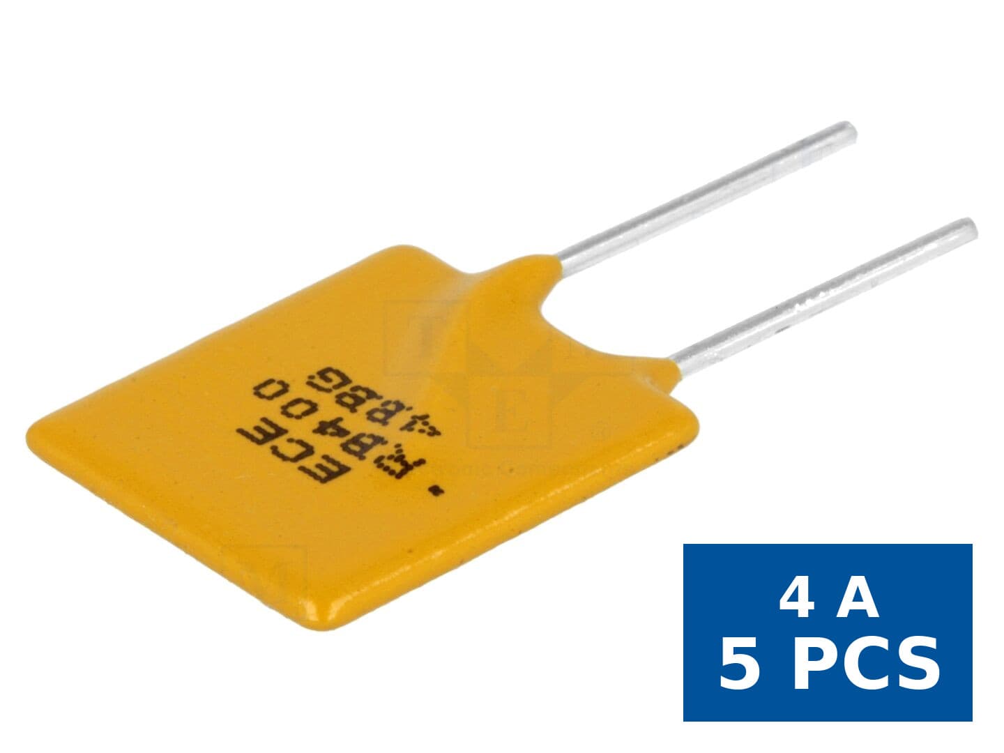 Siguranță fuzibilă 14x20,1 mm ECE RB400-30, 4 A, set 5 buc