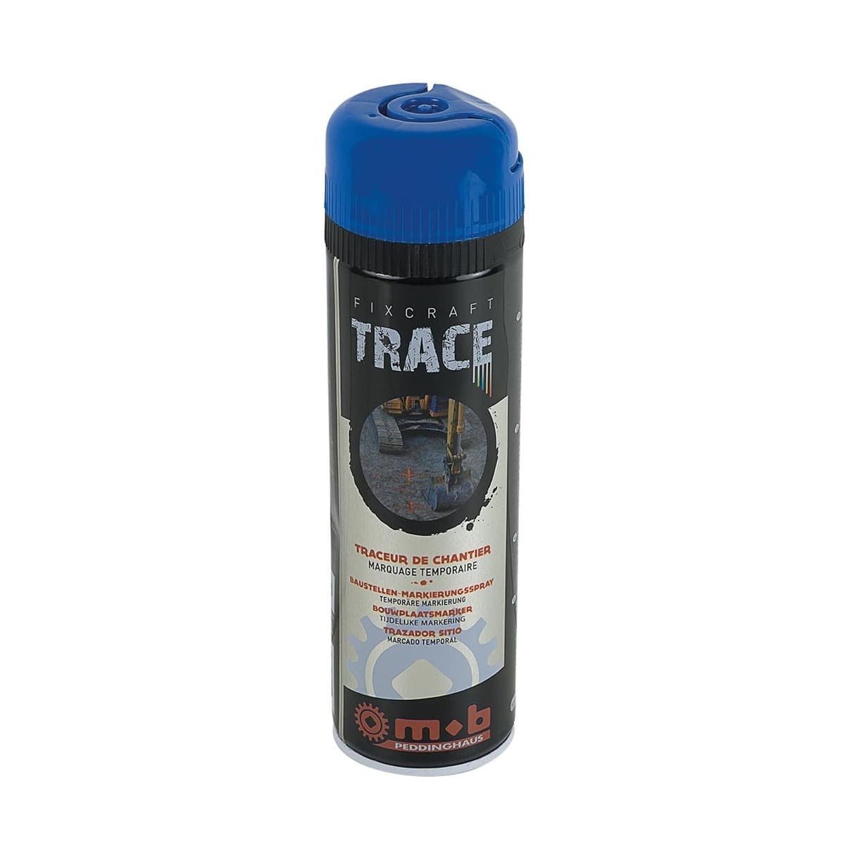 Spray marcare temporară Peddinghaus albastru 500 ml