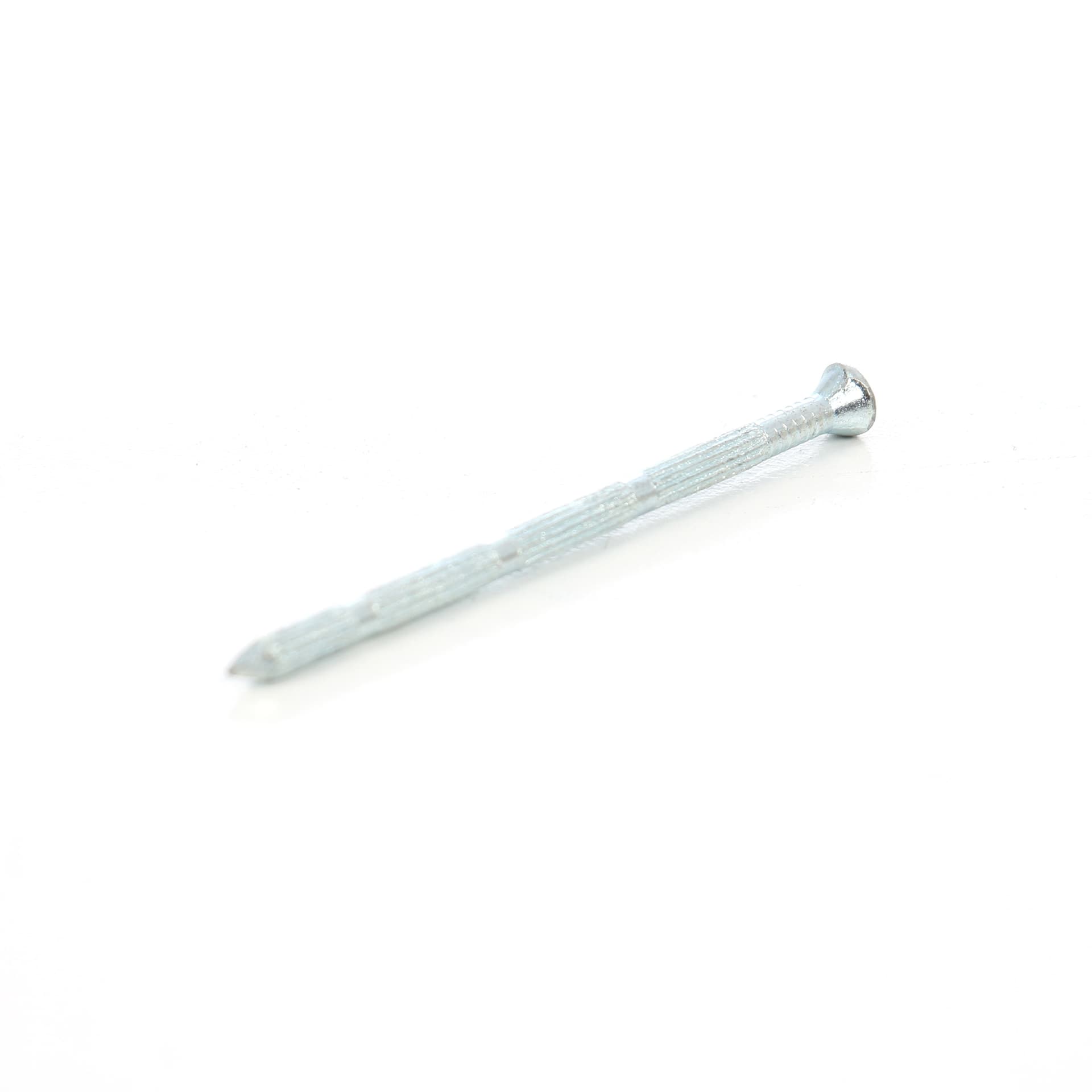 Cui striat pentru beton, SEA, cu cap inecat, otel, zincat alb, 3.5 x 65 mm