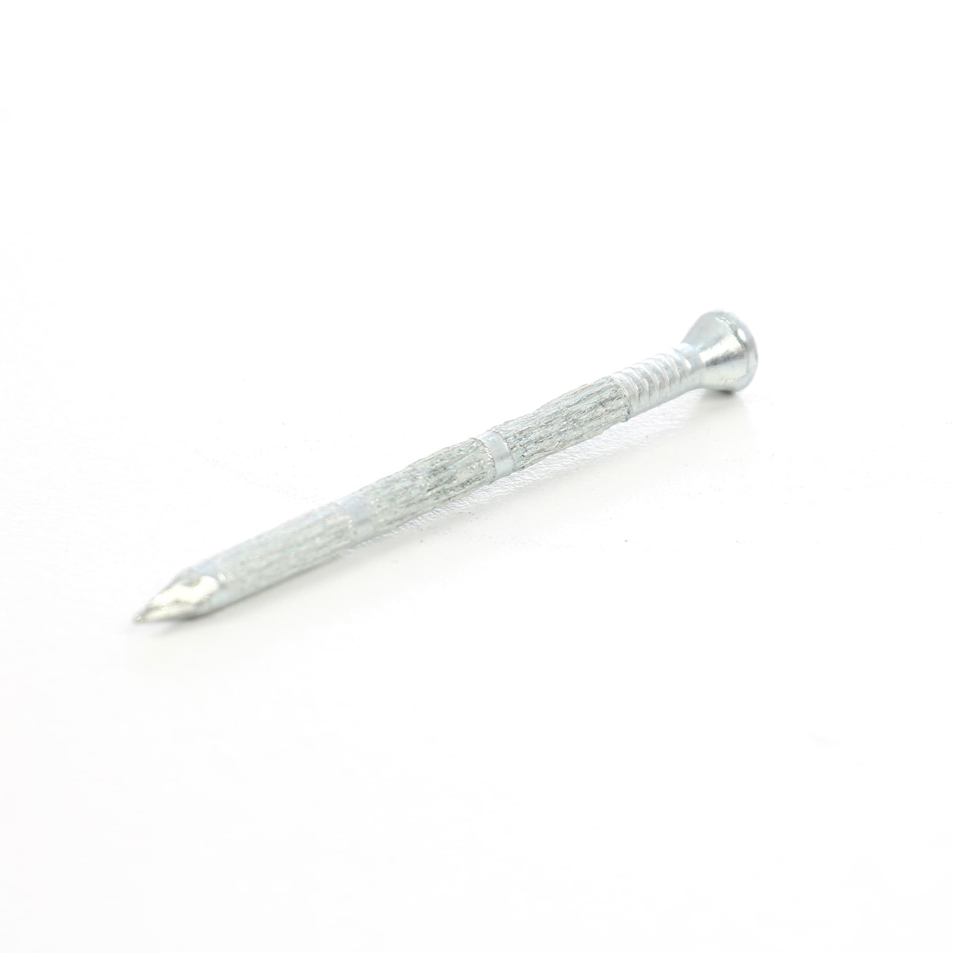 Cui striat pentru beton, SEA, cu cap inecat, otel, zincat alb, 4.5 x 60 mm