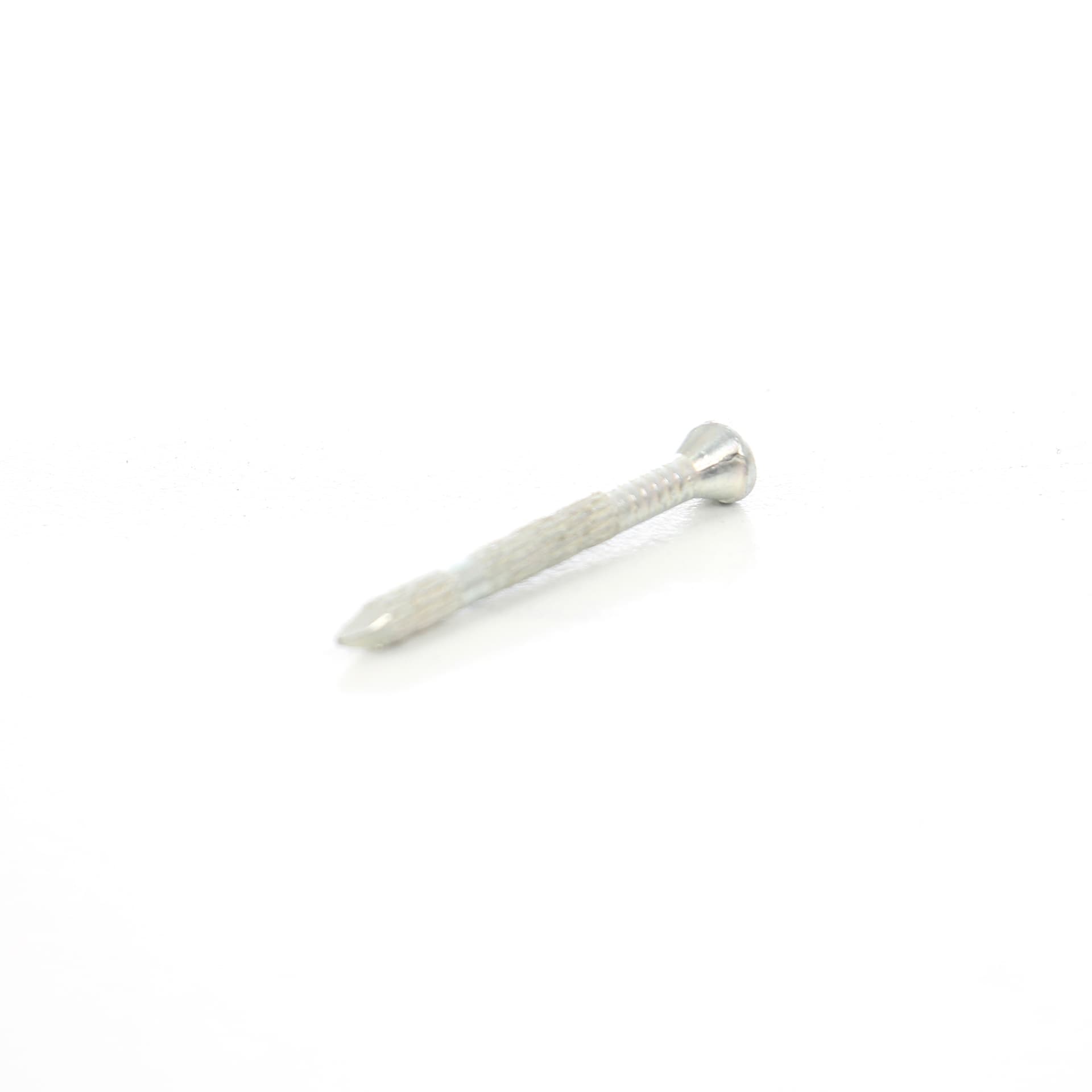 Cui striat pentru beton, SEA, cu cap inecat, otel, zincat alb, 3.5 x 35 mm
