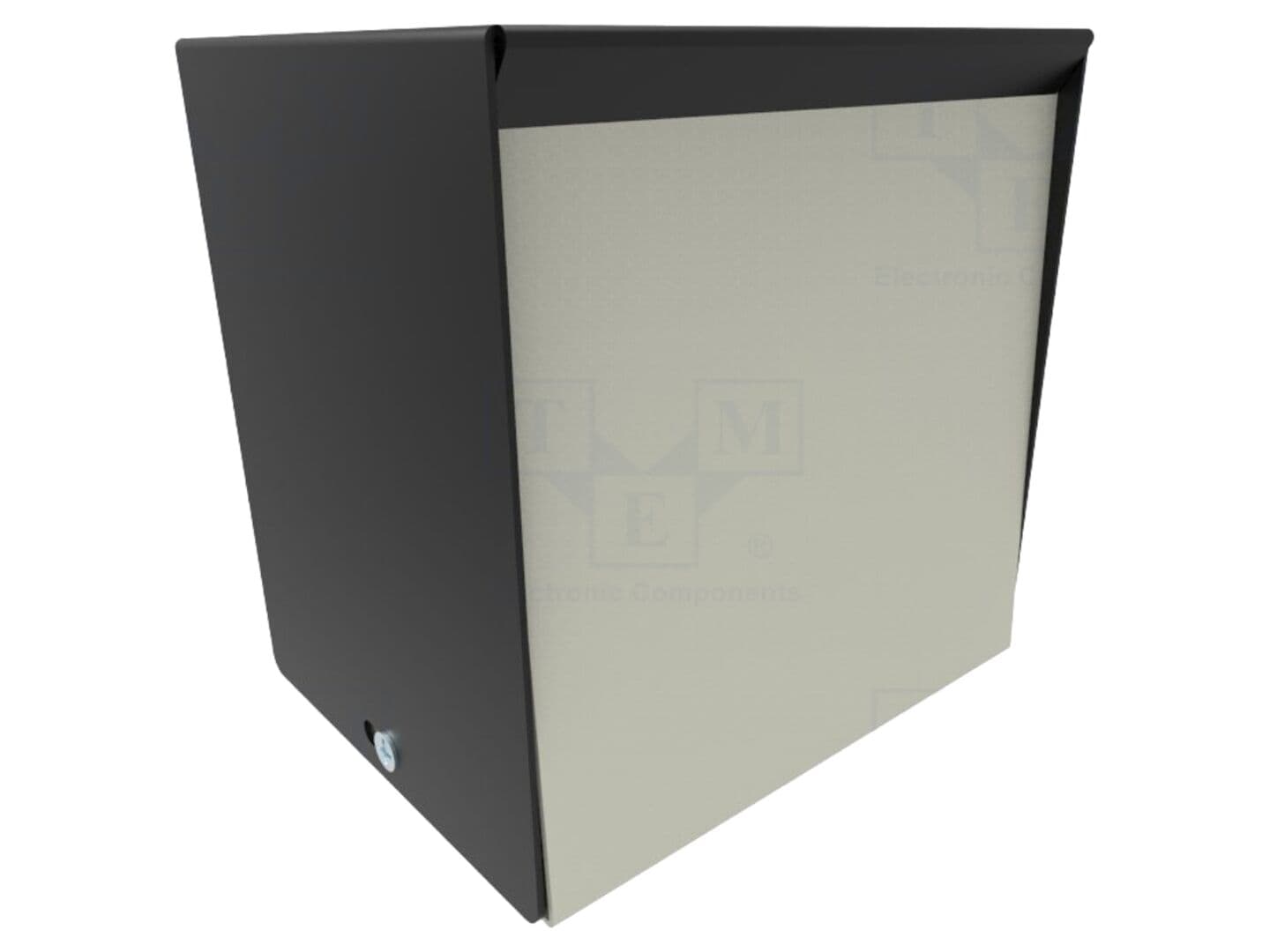 Carcasă universală oțel neagră 76x102x102mm