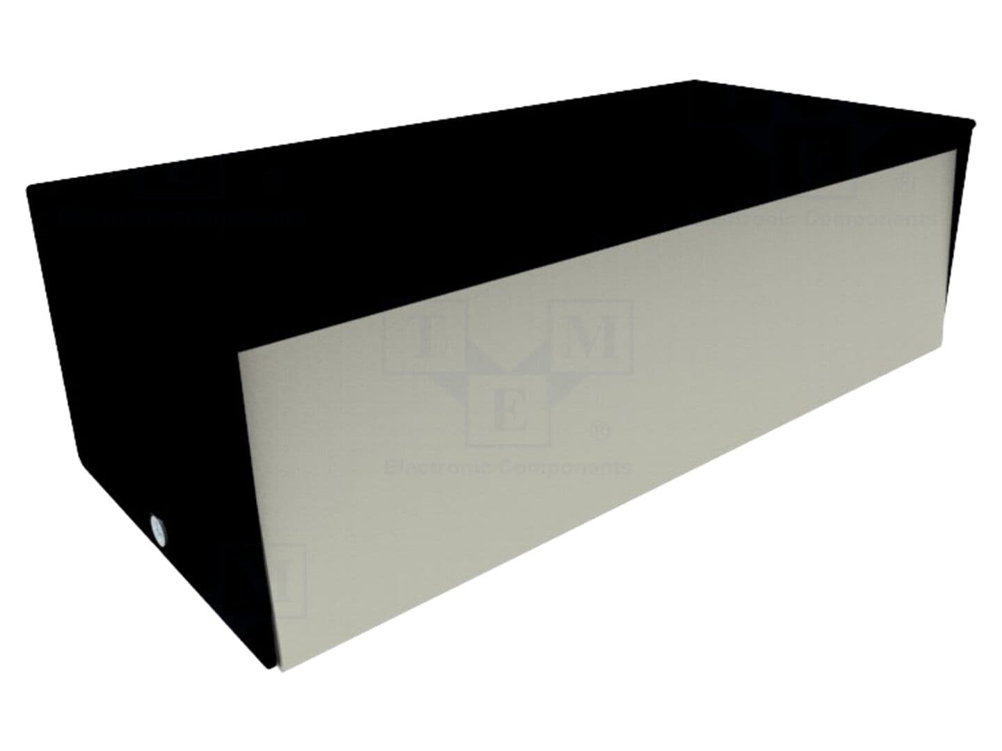 Carcasă universală oțel neagră 89x203x64 mm